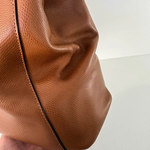 Coach | Christie Crossgrain Leather Satchel shoulder bag Saddle EUC - Picture 8 of 14